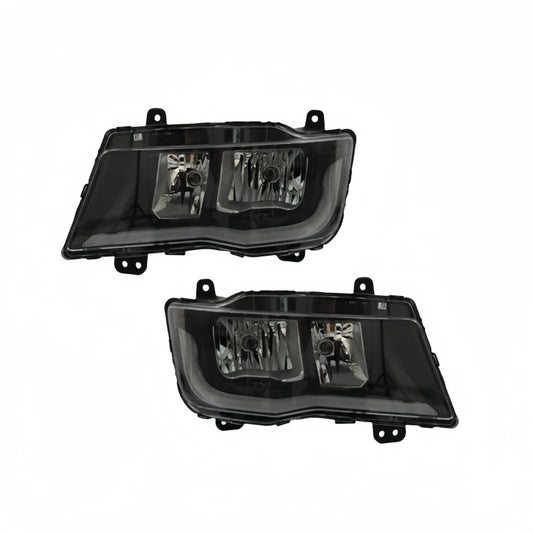 81251016737 head lamp – Compatible with 2004-2017+ MAN TGL / TGM / TGX / TGS / TGE XKLAMP