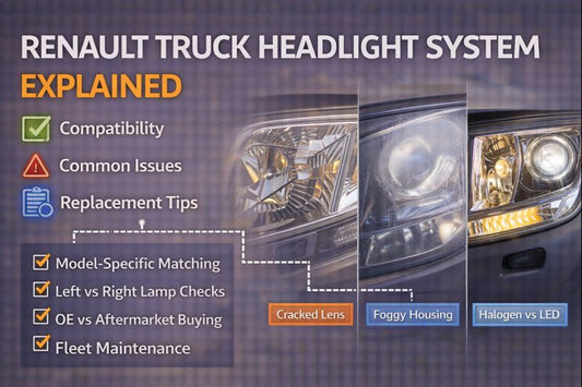Renault Truck Headlight System Explained: Compatibility, Common Issues & Replacement Tips