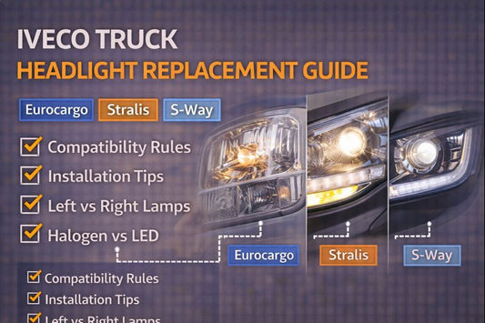 IVECO Truck Headlight Replacement Guide: Eurocargo, Stralis & S-Way Compatibility