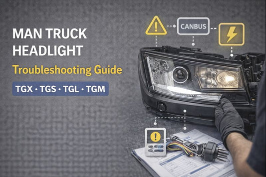 MAN Truck Headlight Troubleshooting Guide: TGX, TGS, TGL & TGM