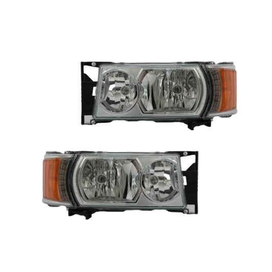 2416124 head lamp – Compatible with 2003–2018 compatible with SCANIA P-, G-, R-, T Series Truck XKLAMP